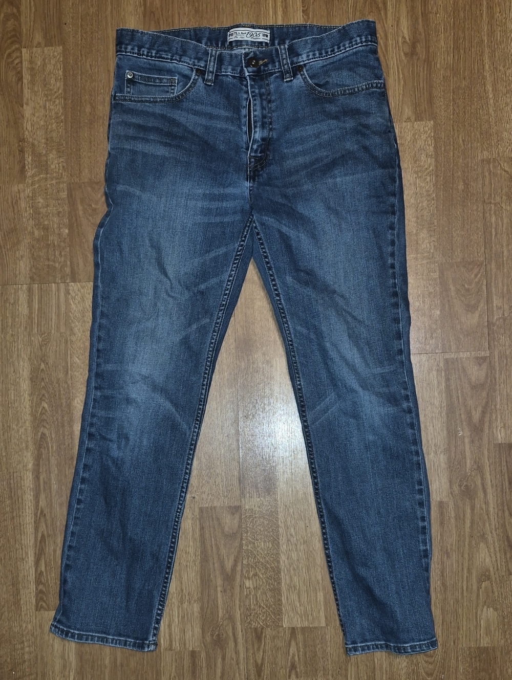 Jos A Bank 32x29 Tailored Fit Blue Denim Jeans